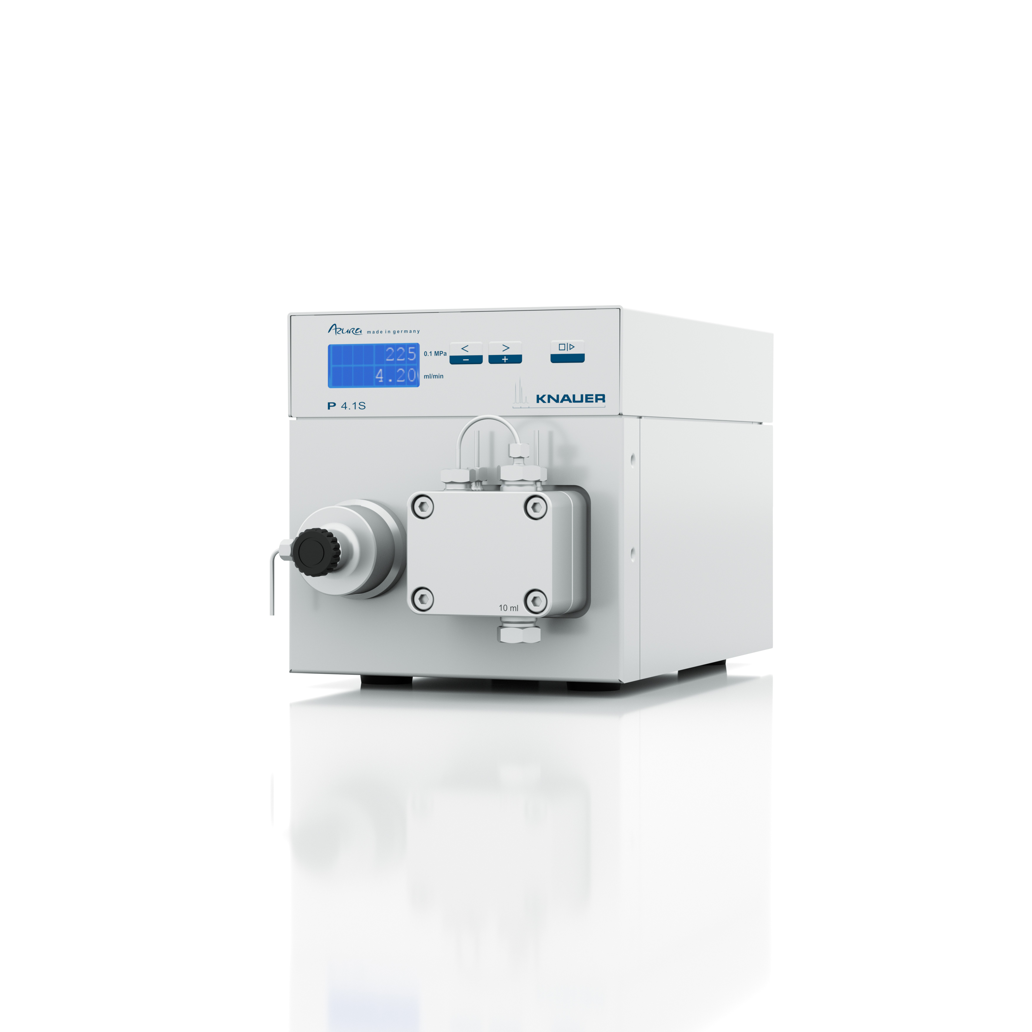 P 4.1S Pump P 4.1S with 10 ml pump head (ceramic), pressure sensor    P 4.1S, 10 ml, ceramic