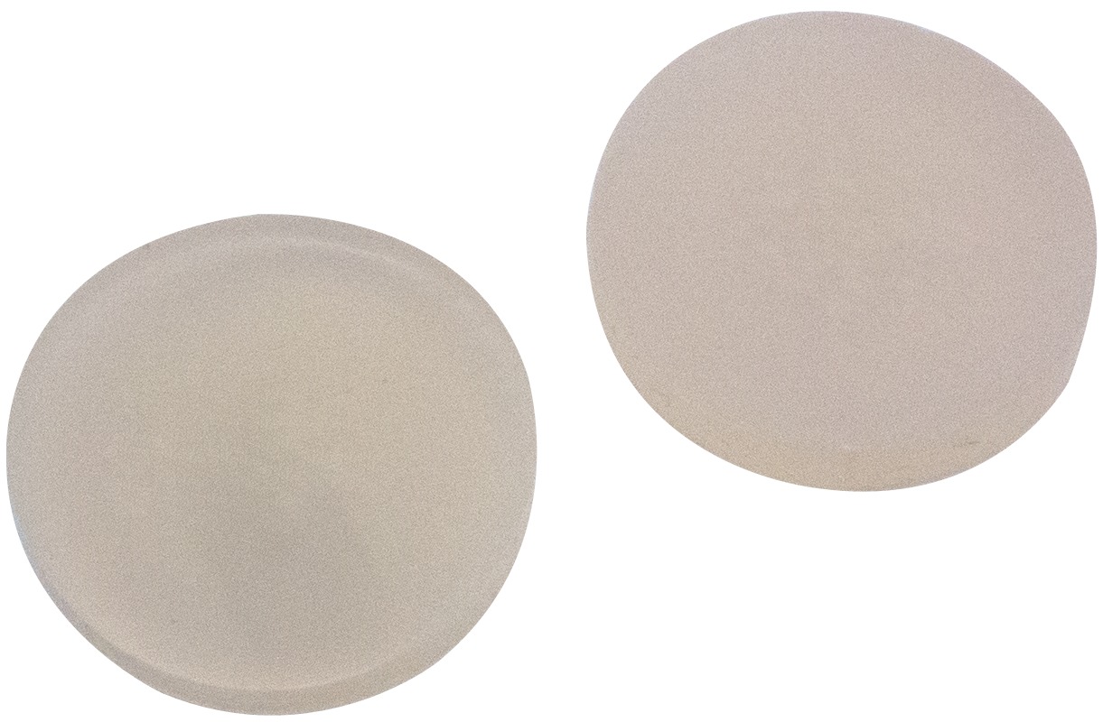 22 mm ZeroPEAK Septa, Silikon natur/PTFE transparent, 3,0 mm, 38° Shore A
