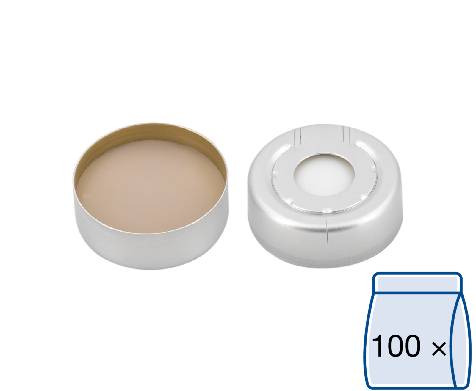 ÜK N20-L, si, Sil w/PTFE bg, 45°, 3,0