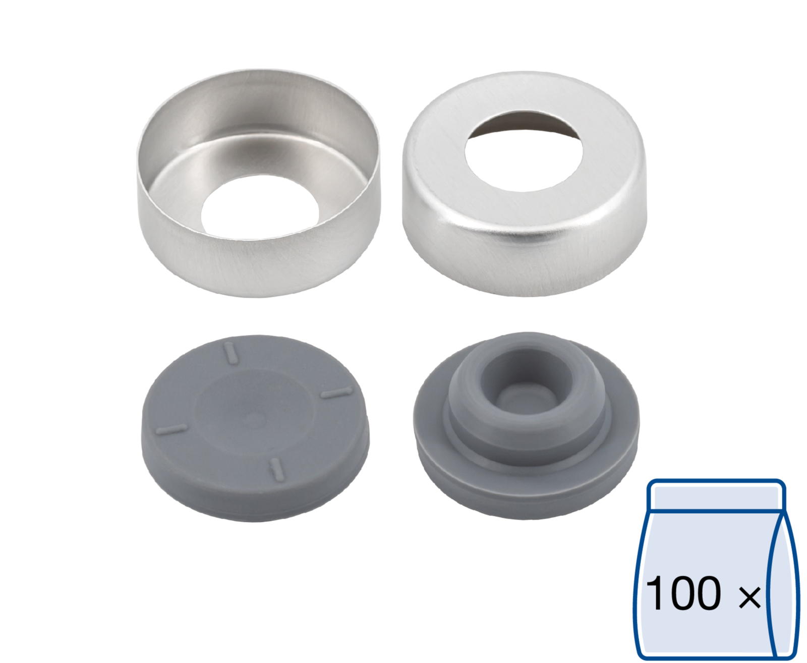 BK N20-L, si, Brombut Stopfen, 50°, u.m