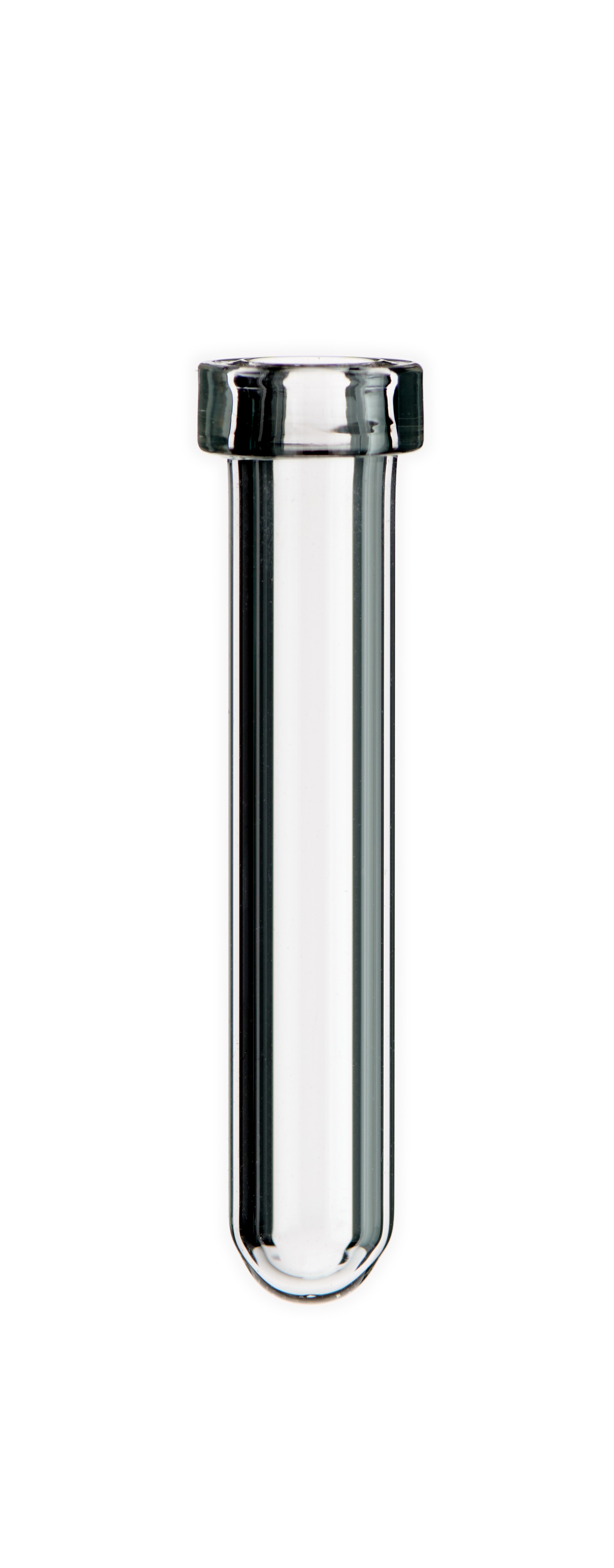 0,3 ml Mikroflasche, 31,5 × 5,5 mm, Klarglas, 1. hydrolytische Klasse, runder Boden