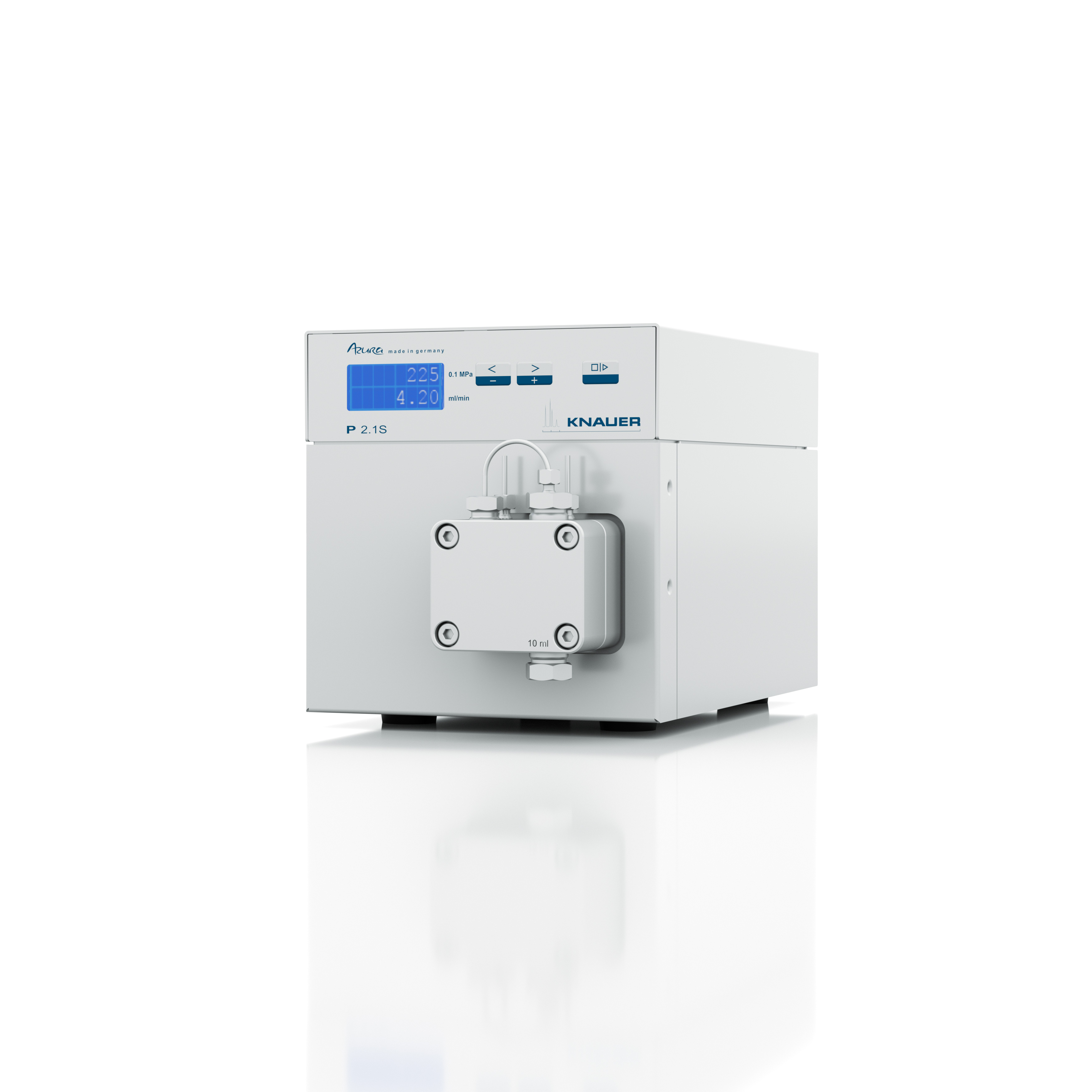 P 2.1S Pump P 2.1S with 10 ml pump head (ceramic), without pressure sensor    P 2.1S, 10 ml, ceramic