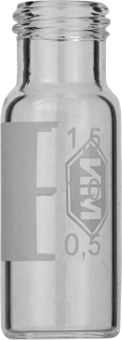 Vial N9-1.5, GW, k, 11,6x32, flach, SF