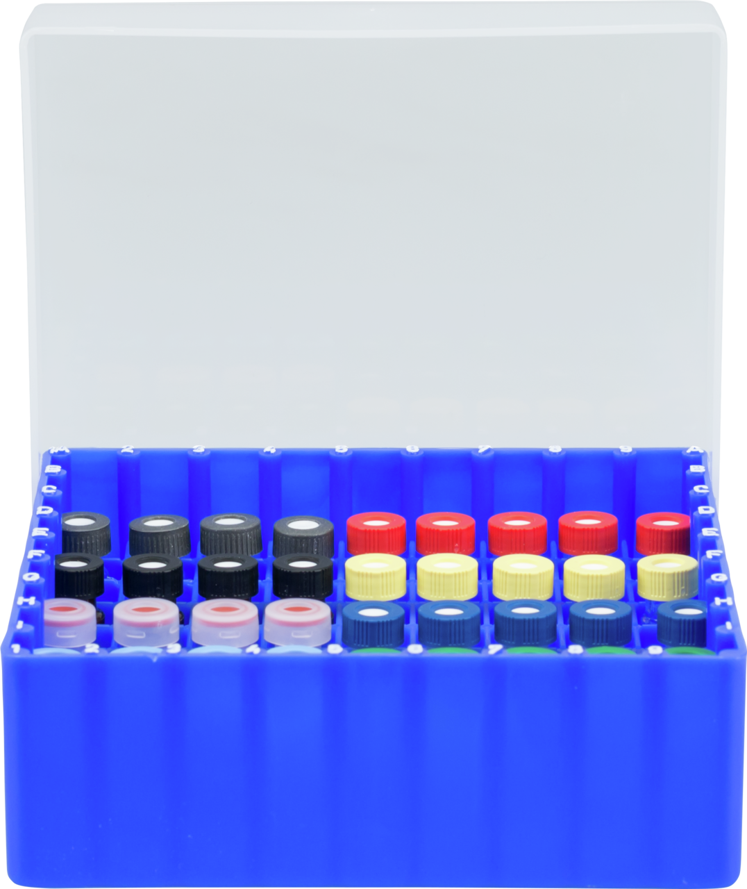 Beh. f. Probengl. N8/N9/N10/N11, 81 Pos.