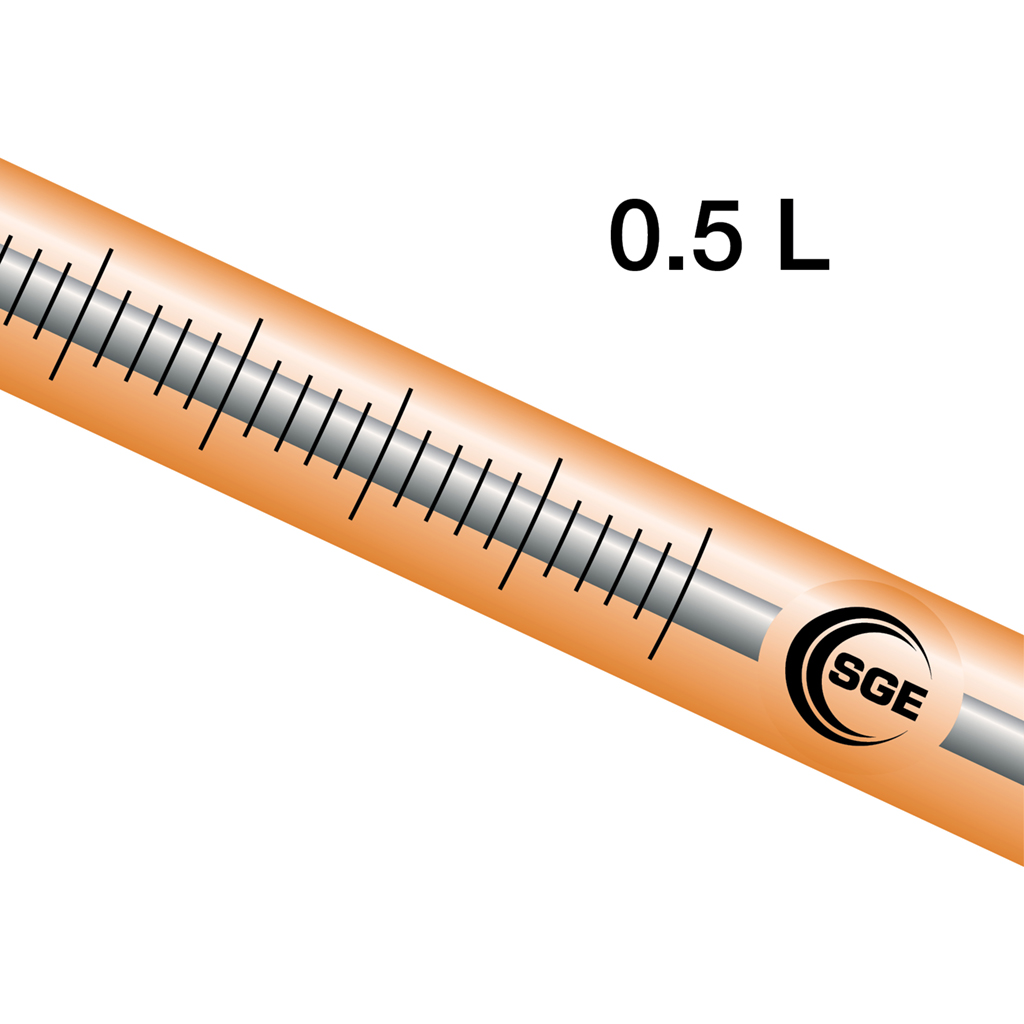 5 µL Plunger-in-Needle (8mm OD barrel), 0.47mm Needle OD (26 gauge), 50mm Needle Length, Cone Tipped, sheathed, Thermo AS3000, AS2000