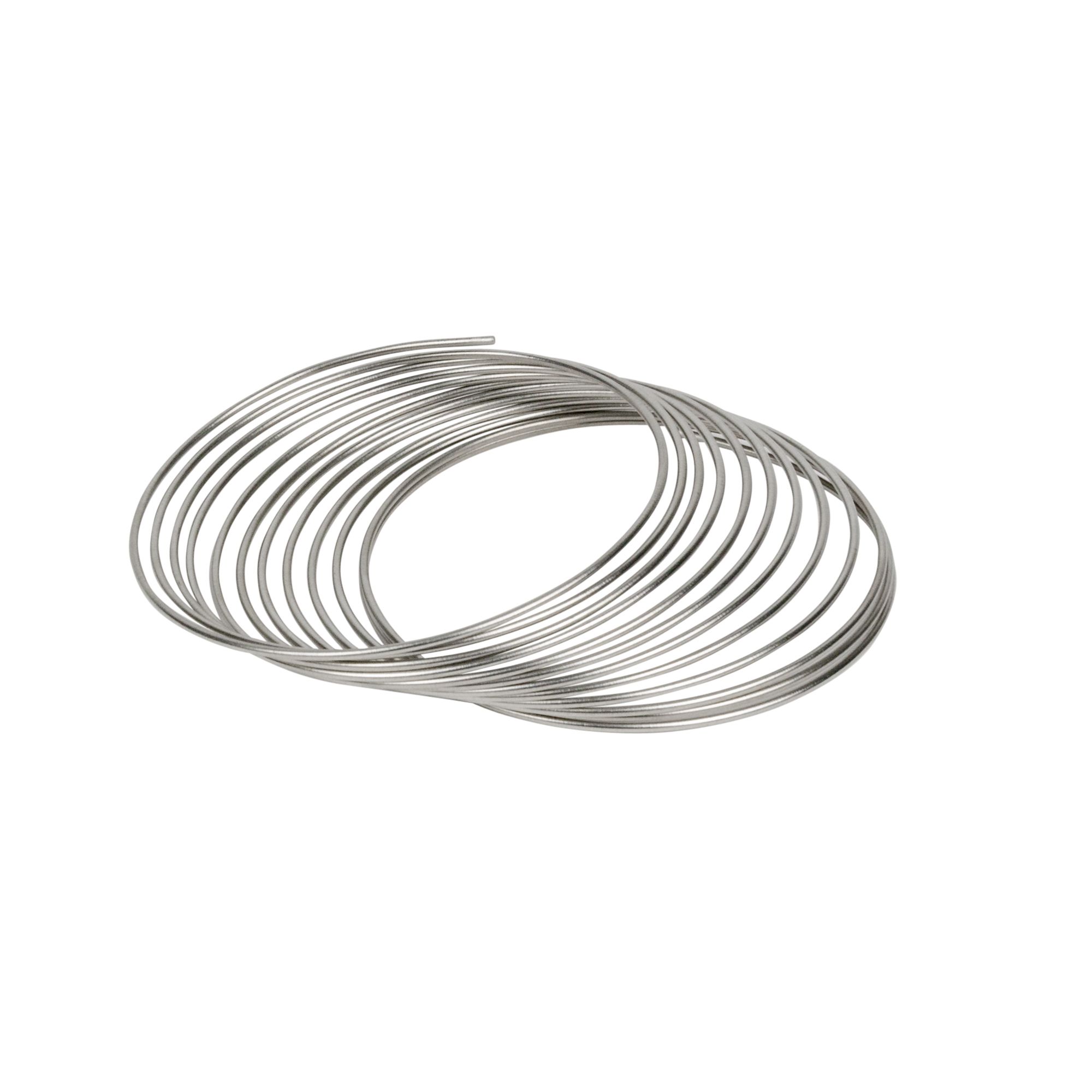 1 Capillary, stainless steel, 1/16" OD, 0.1 mm ID, 300 cm length