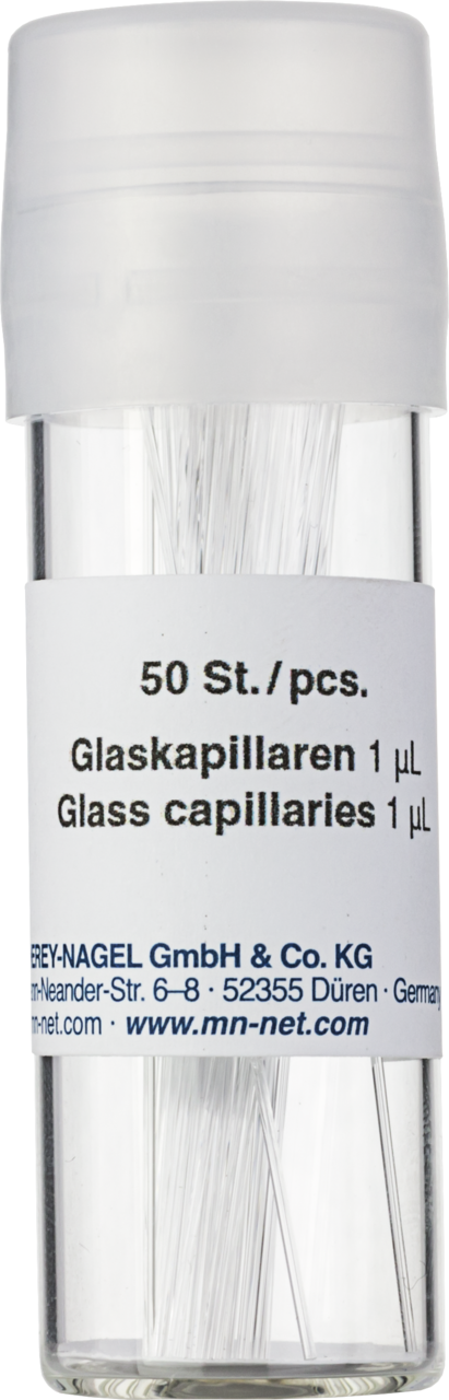Glas-Kapillaren, 1 µl Glas-Kapillaren, 1 µl