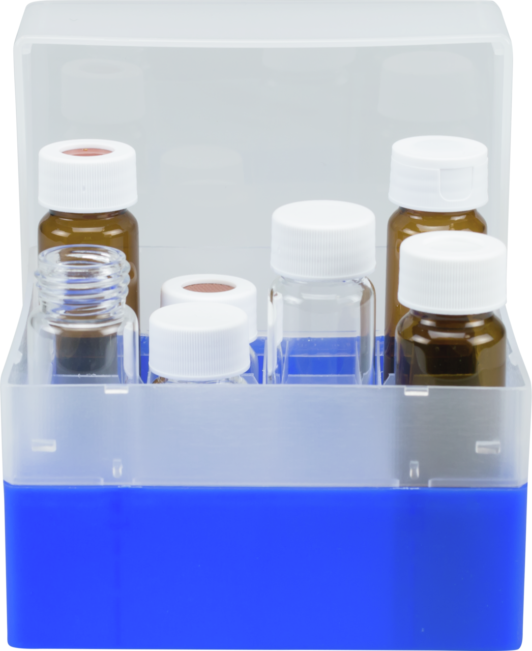 Beh. f. Probengl. N24, 16 Pos.