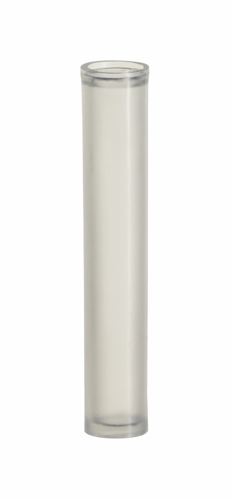 0,2ml PP Mikroeinsatz, 31 x 6mm, klar, mit flachem Boden