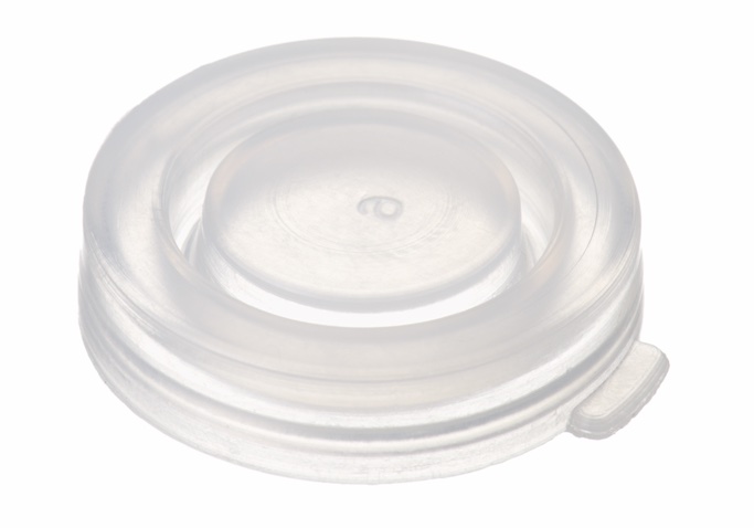 22mm Schnappdeckel, 23x5,5mm transparent geschlossen für ND22