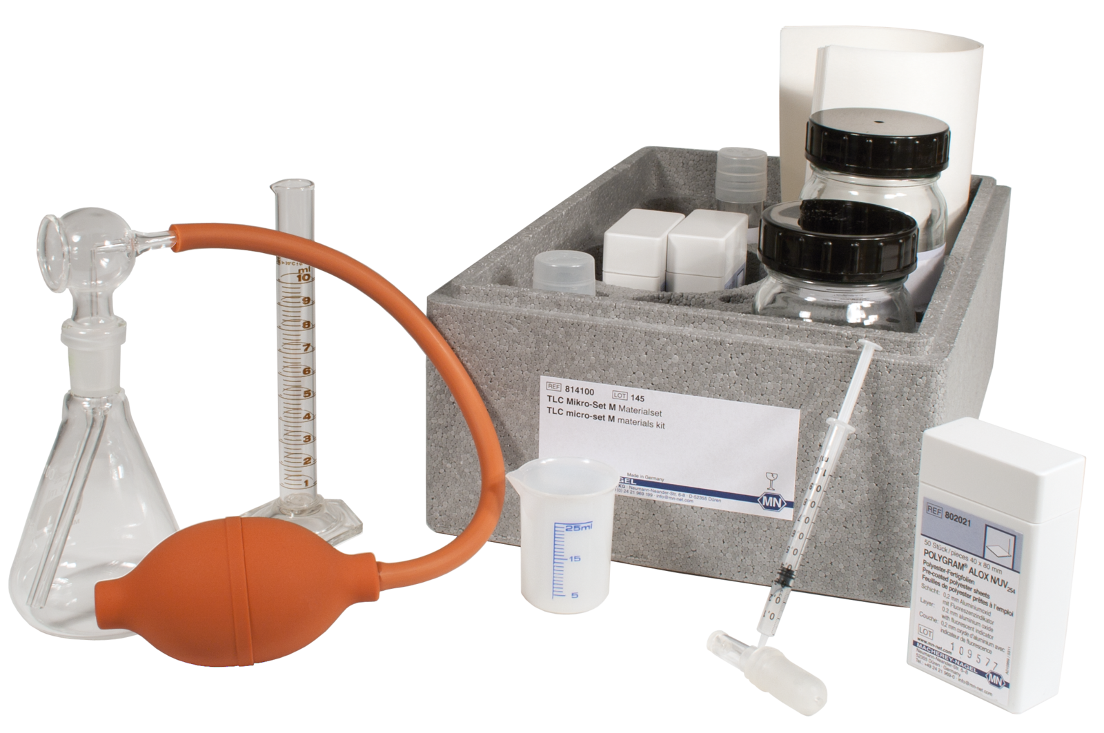 TLC Mikro-Set M, Materialset