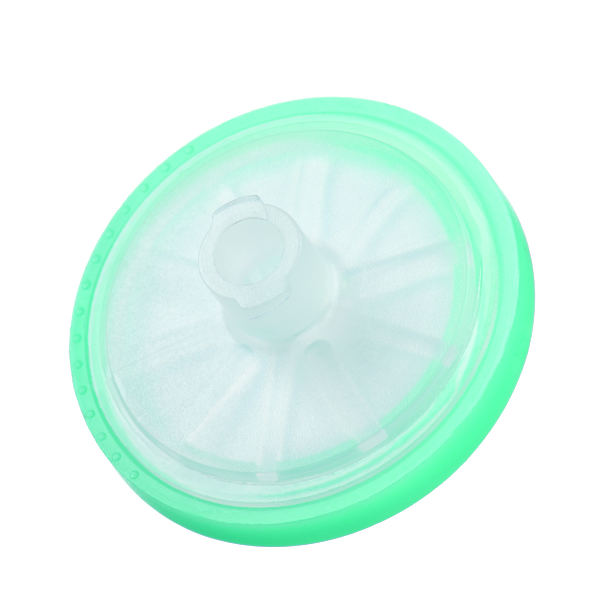 25 mm HPLC Spritzenfilter, Nylon (PA), transparent, 0,45 µm, mit Luer Lock Einlass und Luer-Auslass