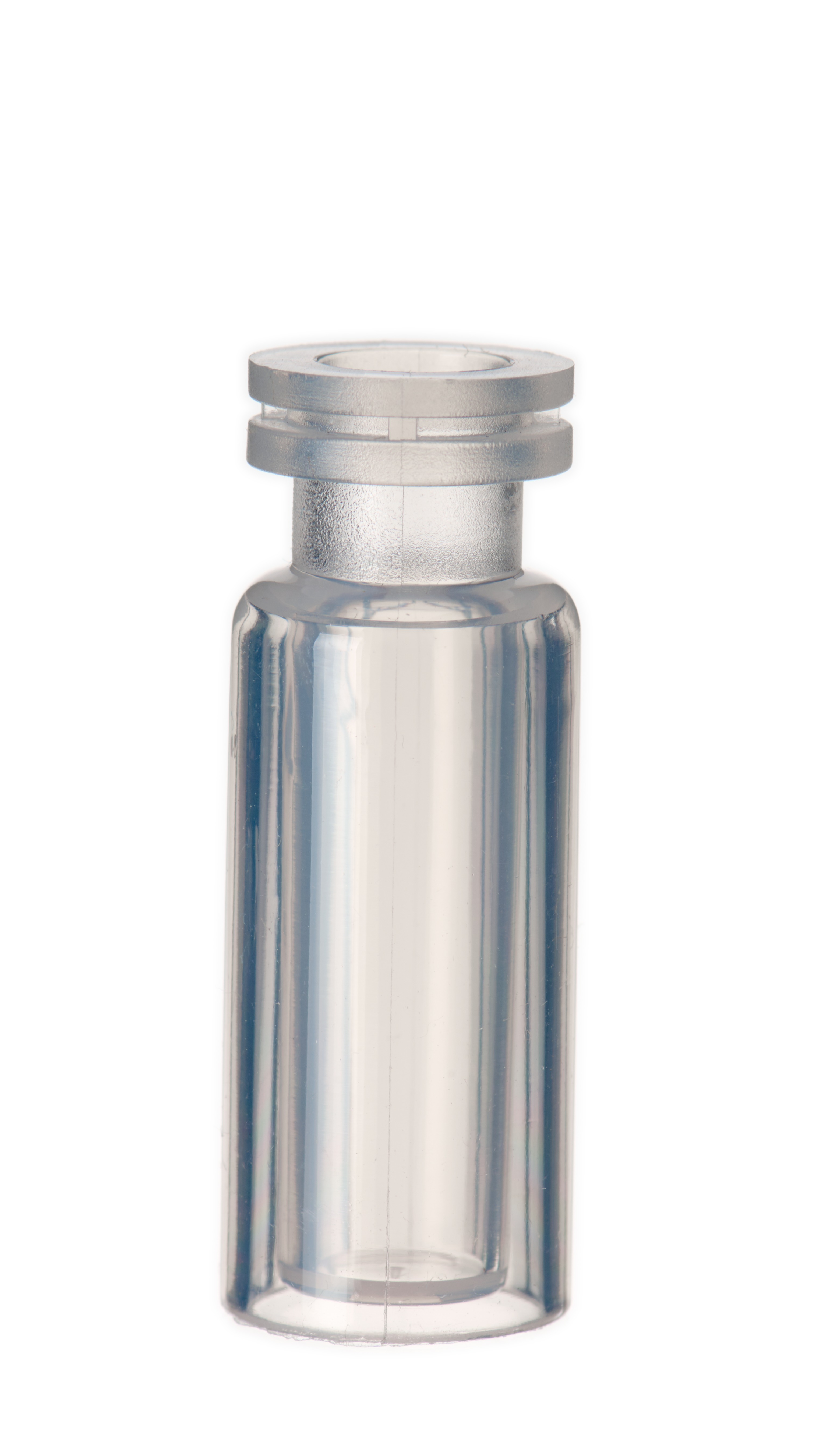0,7 ml PP Schnappring-Mikroflasche, 32 × 11,6 mm, transparent