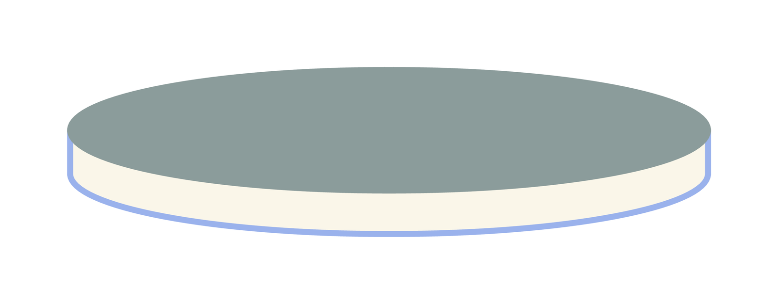 Septum N19 Bu bg/PTFEgr, 55°, 1,3