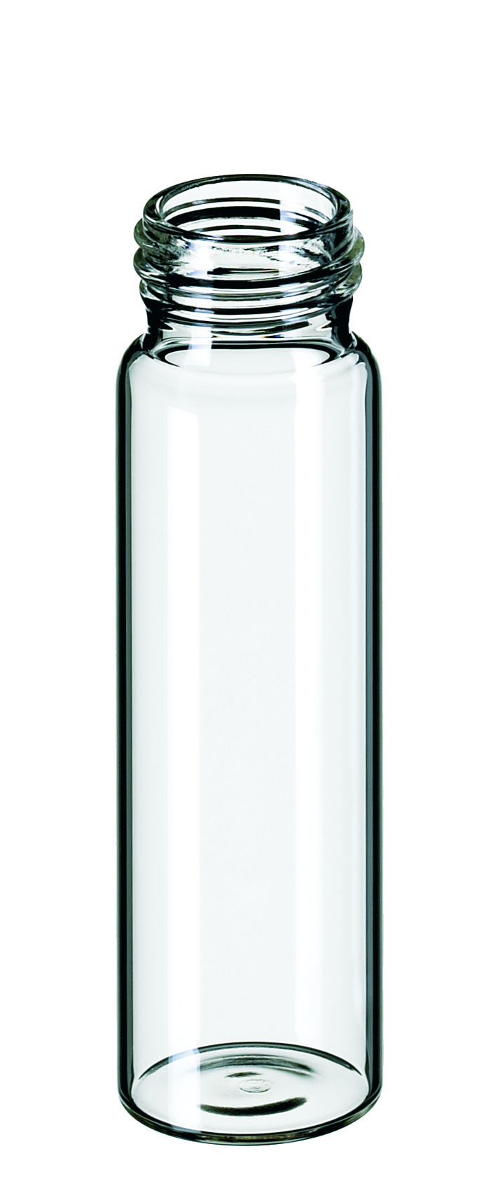 40 ml EPA Gewindeflasche, 95 × 27,5 mm, Klarglas, 1. hydrolytische Klasse