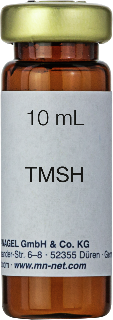 Methylierungsmittel  TMSH 0,2 M in Methanol Packung à 5x10 mL   __UN 3316  Chemie-Testsatz   9   II   0,050  L          ADR/GGVSEB M11 (E) ADR 3.3.1/251: LQ          PAX 960 10 Kg CAO 960 10 Kg