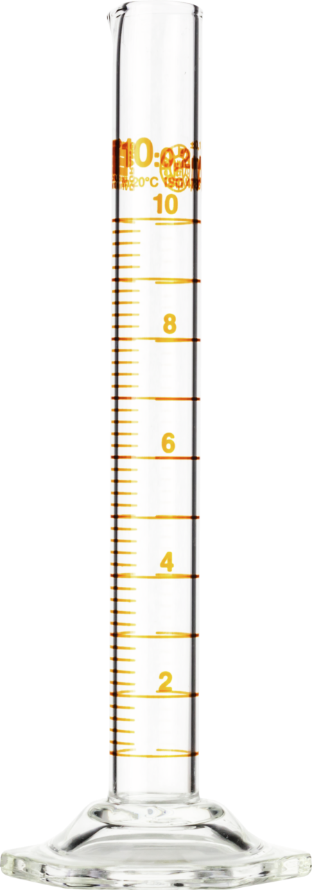 Meßzylinder, Glas, 10 mL, 2 St. Meßzylinder, Glas, 10 mL, 2 St.