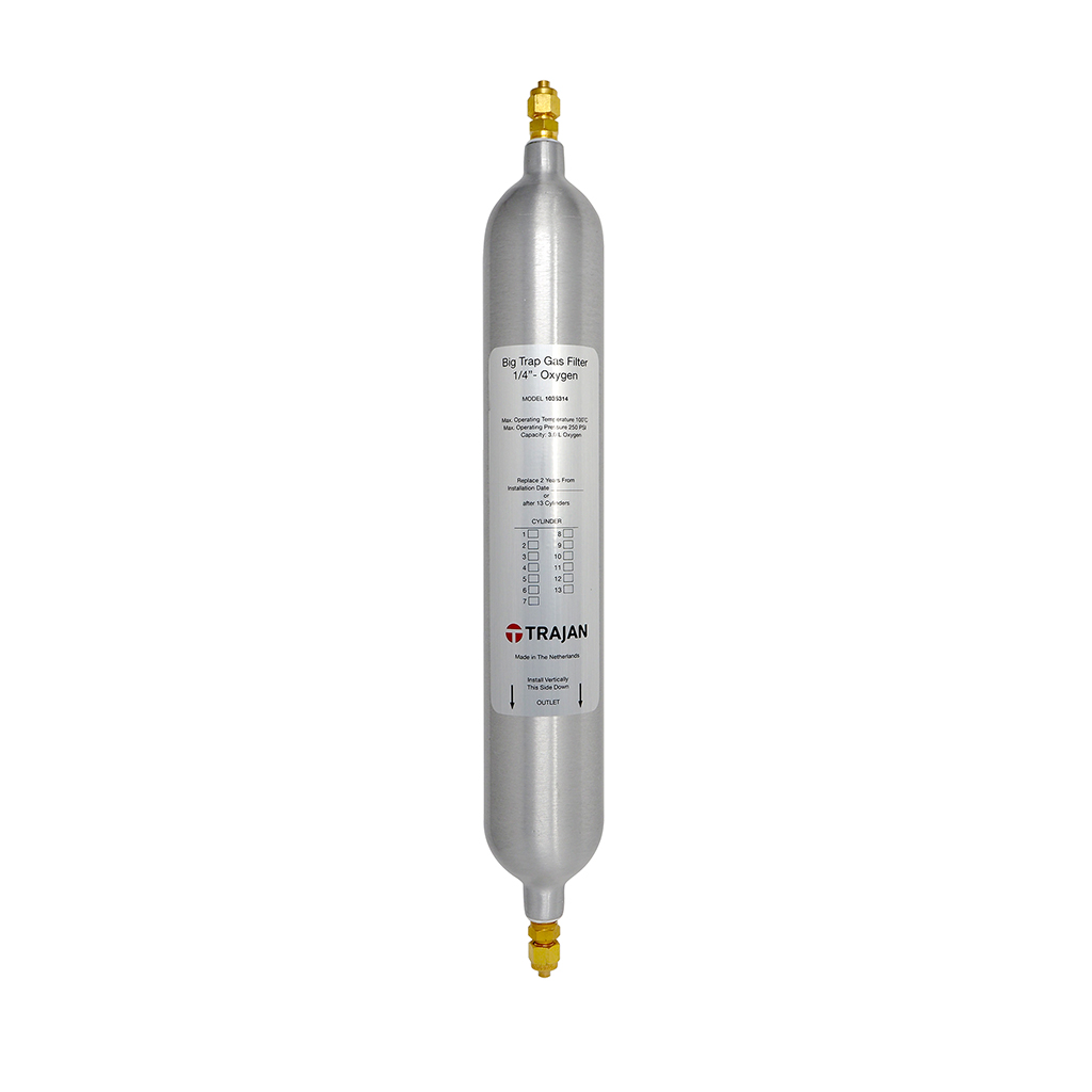 Big Trap gas filter 1/4" - Oxygen