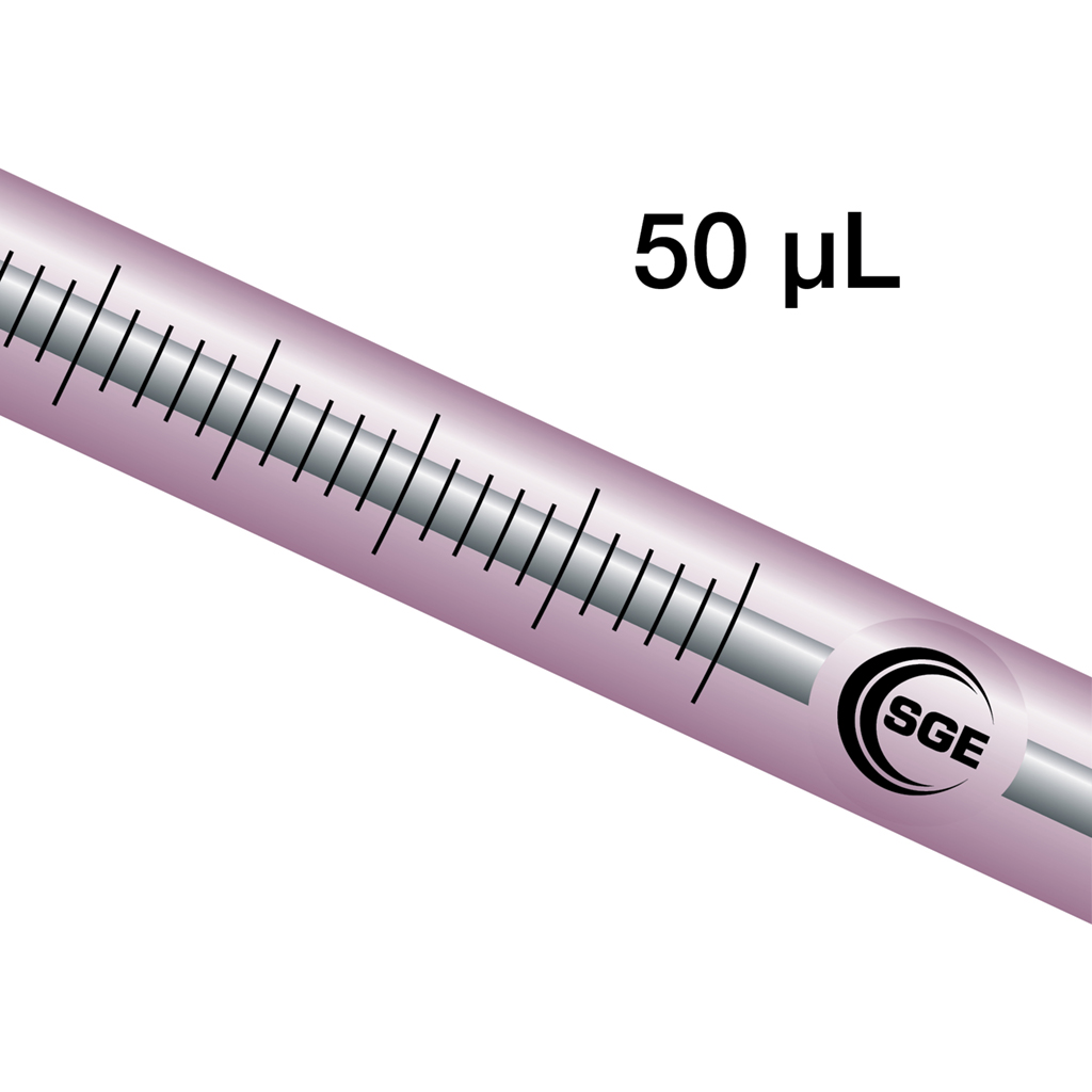 25 µL Removable Needle CTC/Thermo Syringe with GT Plunger & 5 cm 0.47 mm OD Side Hole Needle