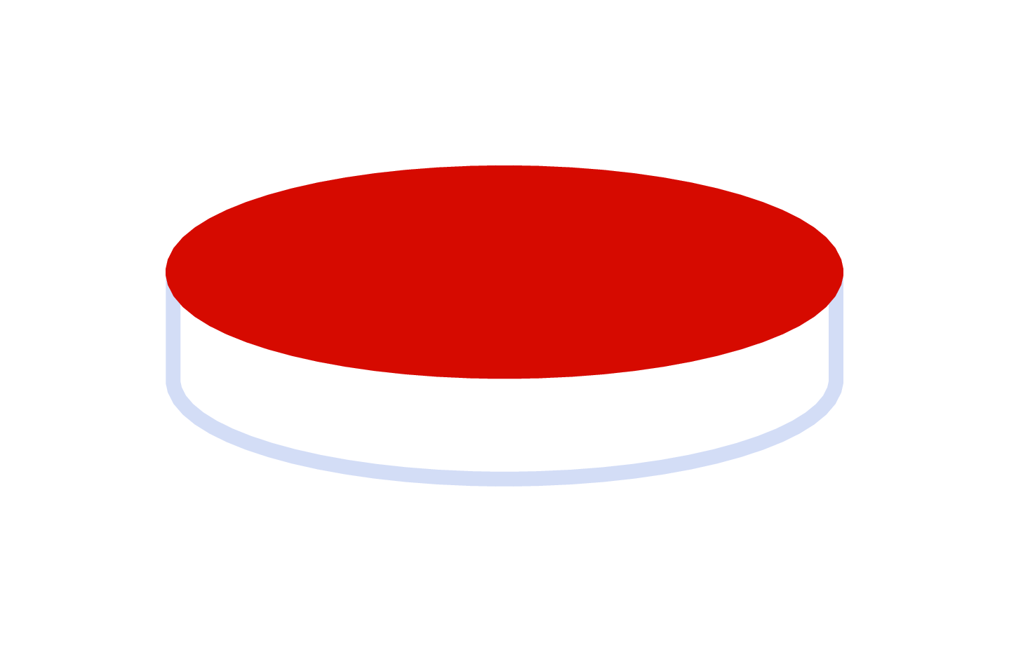 Septum N8 Sil w/PTFE r, 45°, 1,3