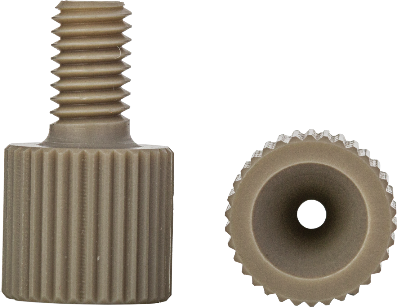 Fingertight Nut 1/16", PEEK