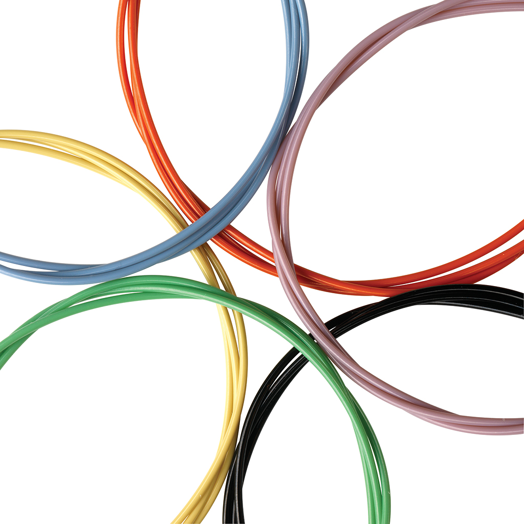 1/16" OD x 0.015" ID x 10' length PEEK tubing, natural