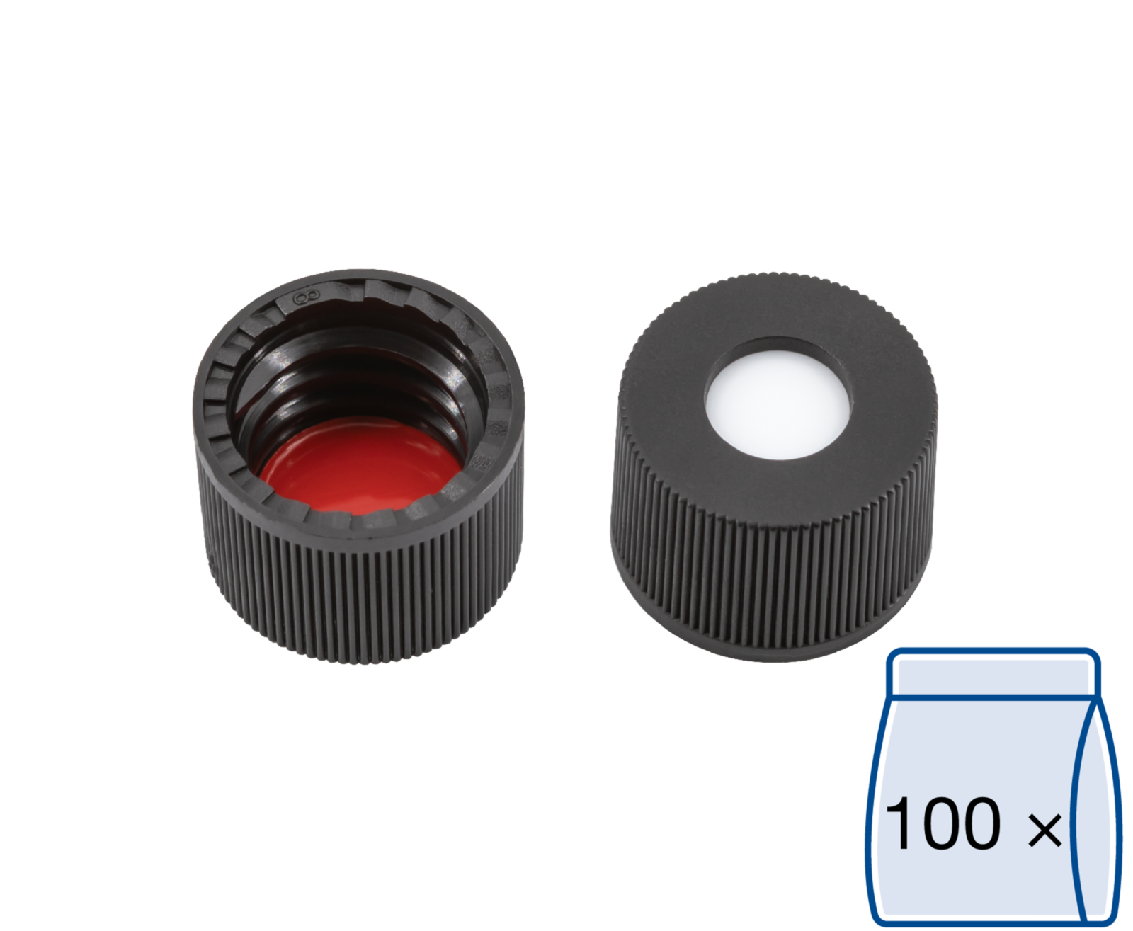SK N8-L, sw, Sil w/PTFE r, 45°, 1,3