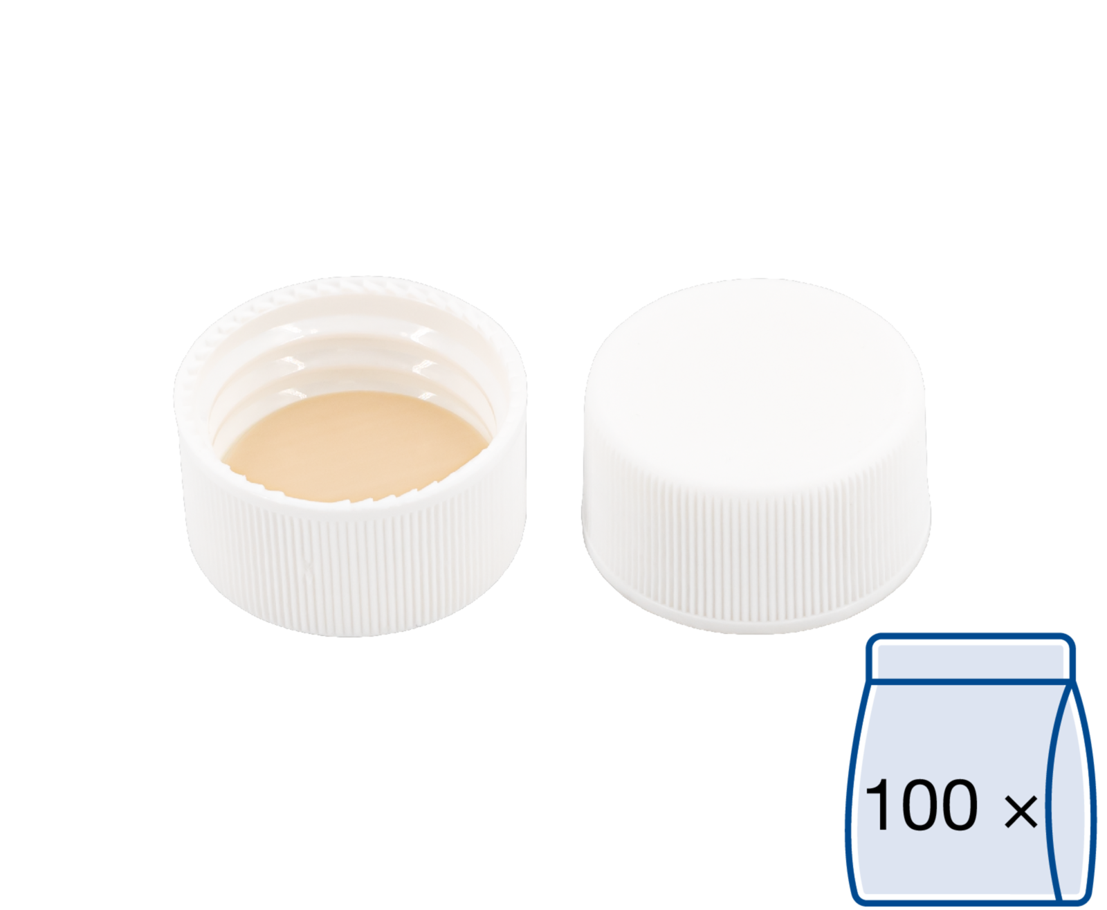 SKB N24-kL, w, Sil w/PTFE bg, 45°, 3,2