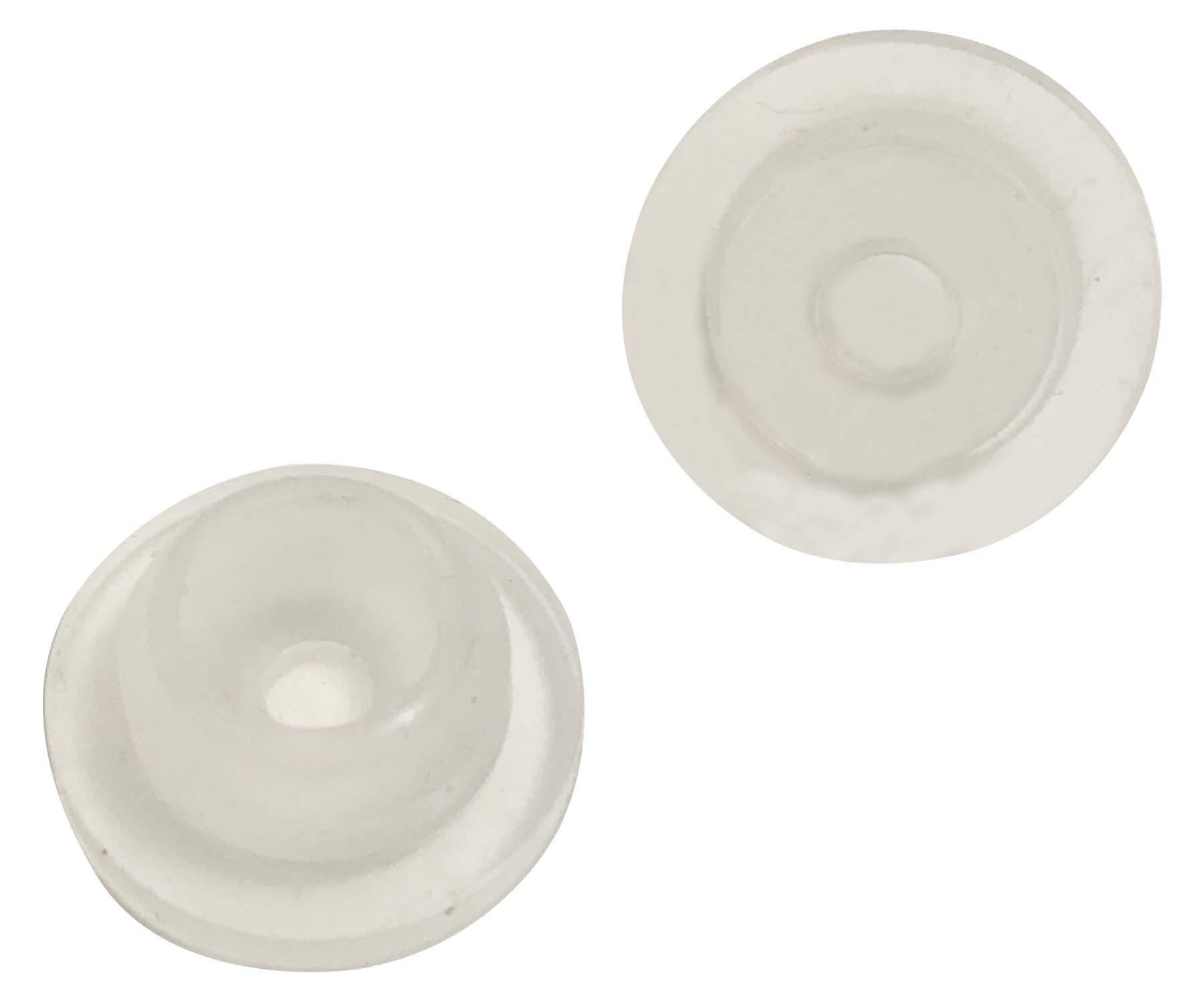 20mm Siliconstopfen, transparent, 37° shore A