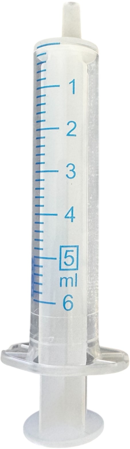 5 ml Einwegspritze, unsteril, Luer-Slip, gepackt à 100