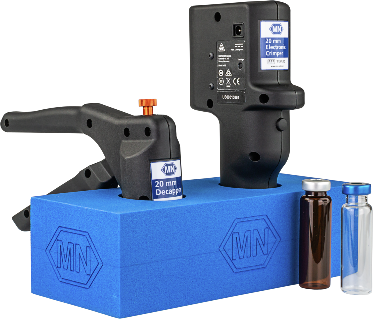 Rack f. Zange ergon. + akkubetr., 2 Pos.