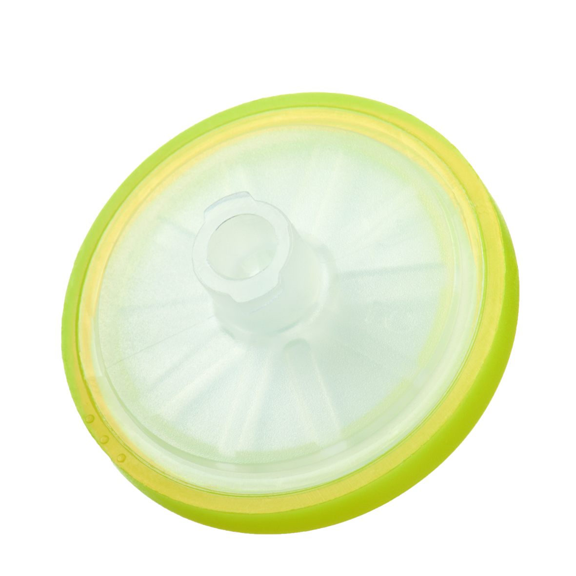 25 mm HPLC Spritzenfilter, RC, transparent, 0,45 µm, mit Luer Lock Einlass und Luer-Auslass