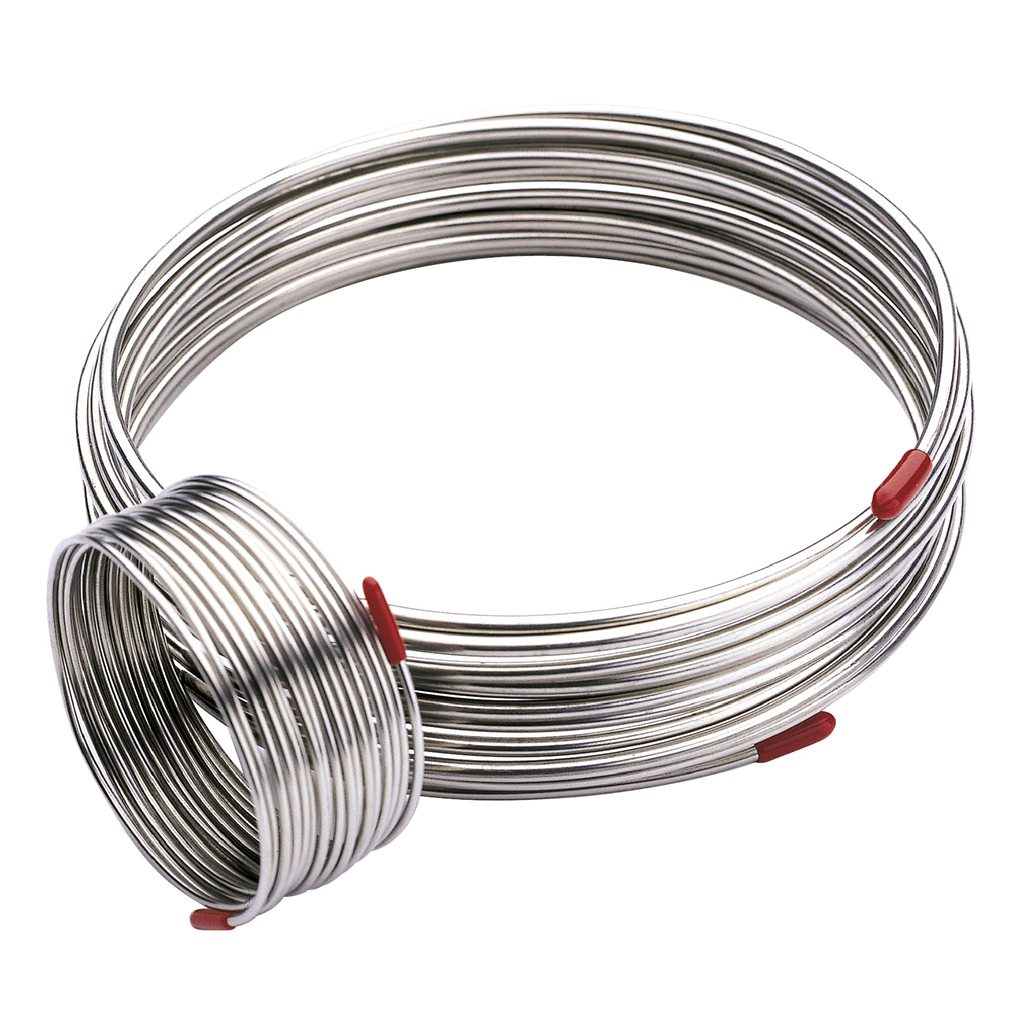 0.05 mm OD x 0.25 mm ID x 55 m Length Stainless Steel Tubing