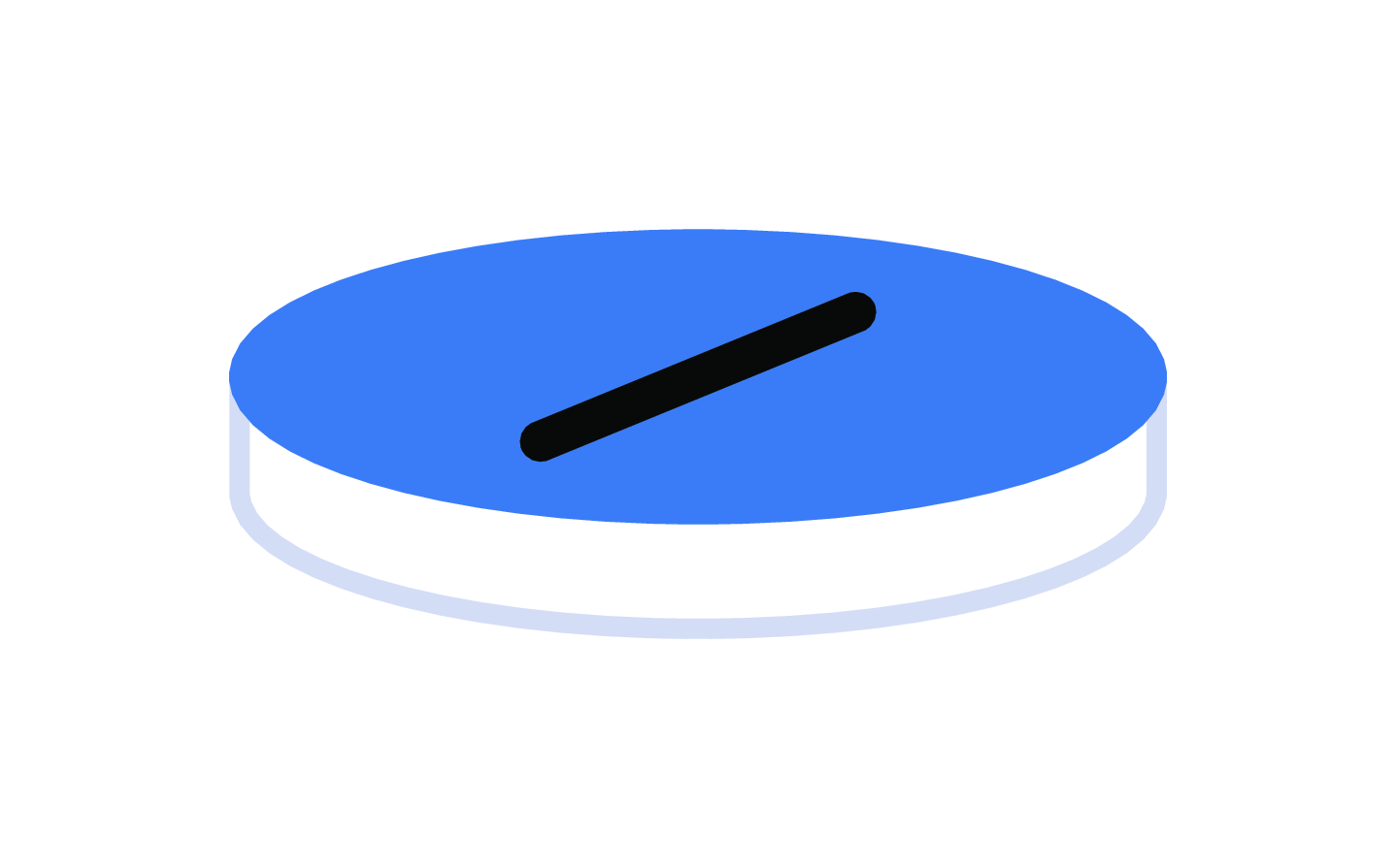 Septum N8 Sil w/PTFE bl (-) 55°, 1,0