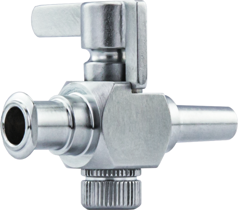 Chromab. Durchflußhähne, Messing, 12St. Chromab. Durchflußhähne, Messing, 12St.