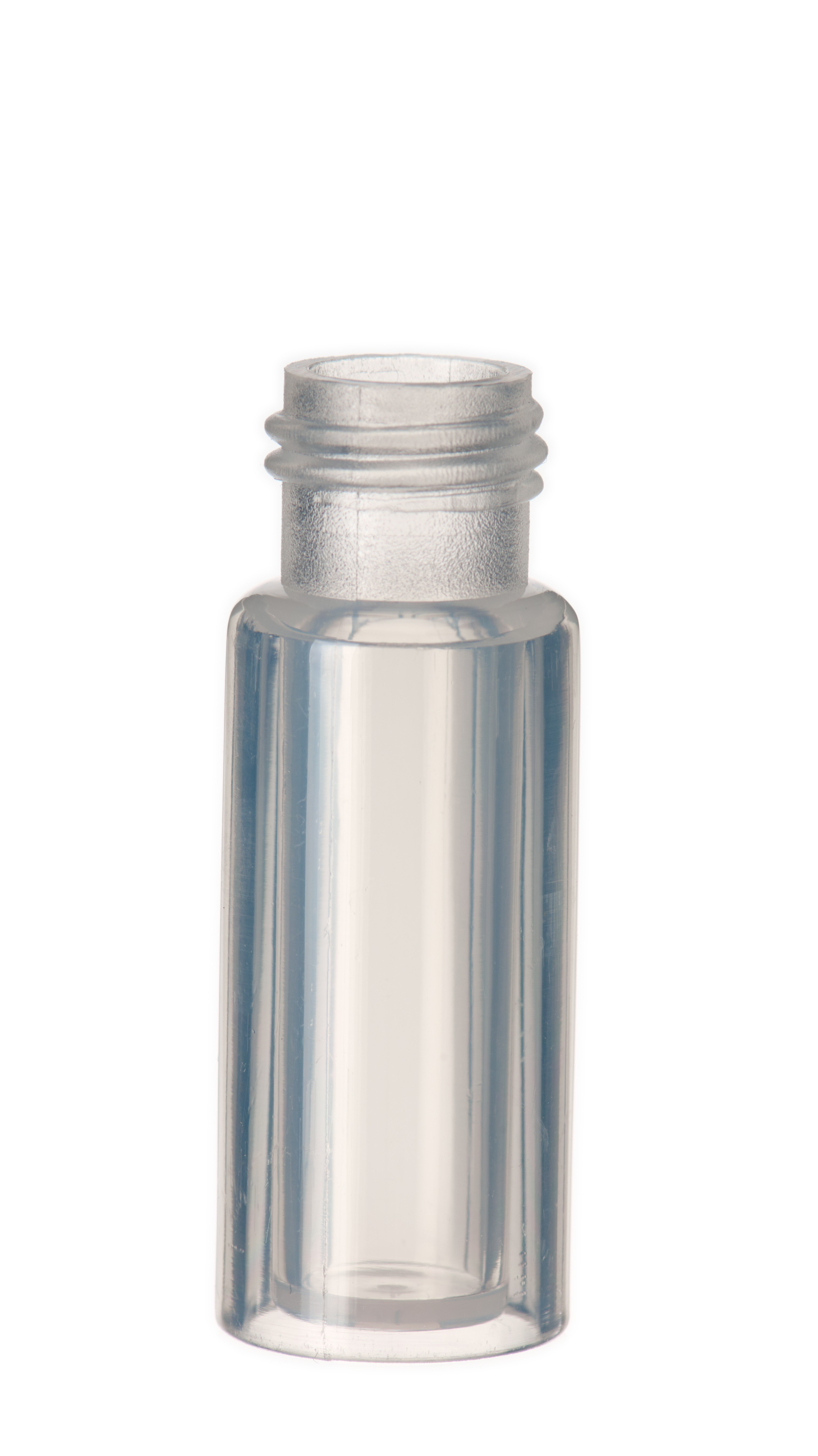 0,7 ml PP Kurzgewinde Mikroflasche, 32x11,6, transparent