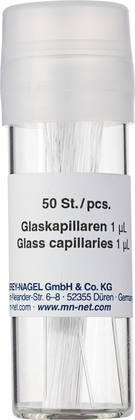 Glas-Kapillaren, 1 µl