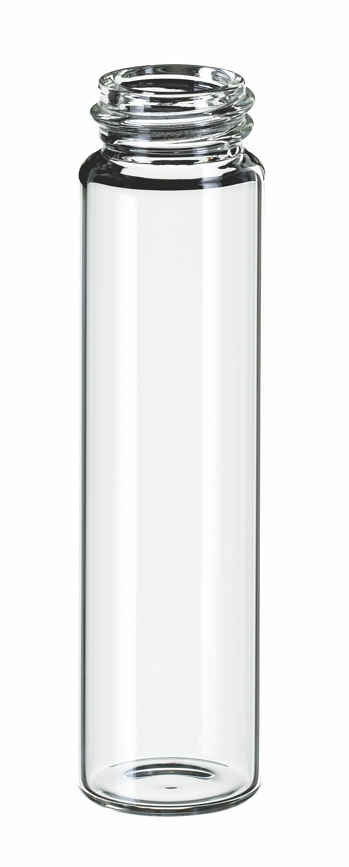 20ml Gewindeflasche 20-400, 86x22,7mm, Klarglas, 1.hydrol.Klasse