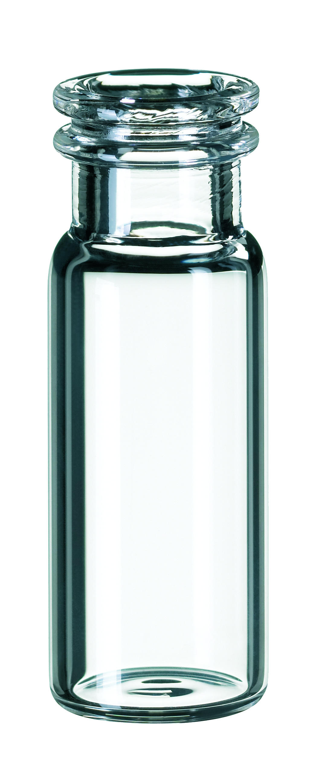 1,5 ml Schnappringflasche, 32 × 11,6 mm, Klarglas, 1. hydrolytische Klasse, weite Öffnung