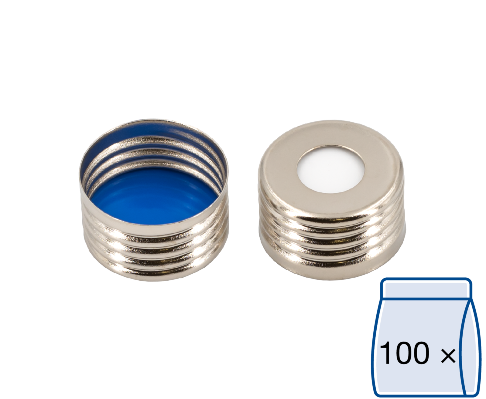 Mg SK N18-L,si, Sil w/PTFE bl, 45°, 1,5
